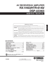 Yamaha HTR-6140 - Service Manual 